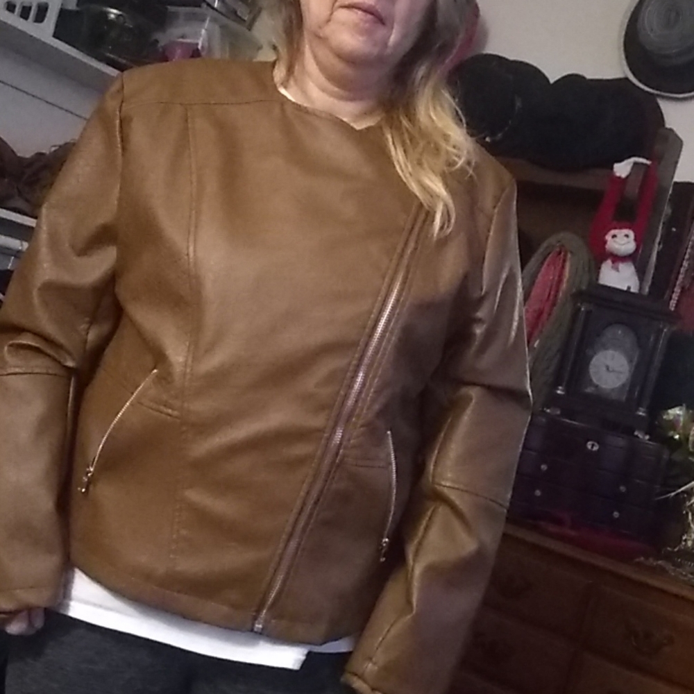 Pleather jacket